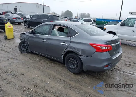 2017 Nissan Sentra Sv from USA, damaged, VIN 3N1AB7AP6HL648849